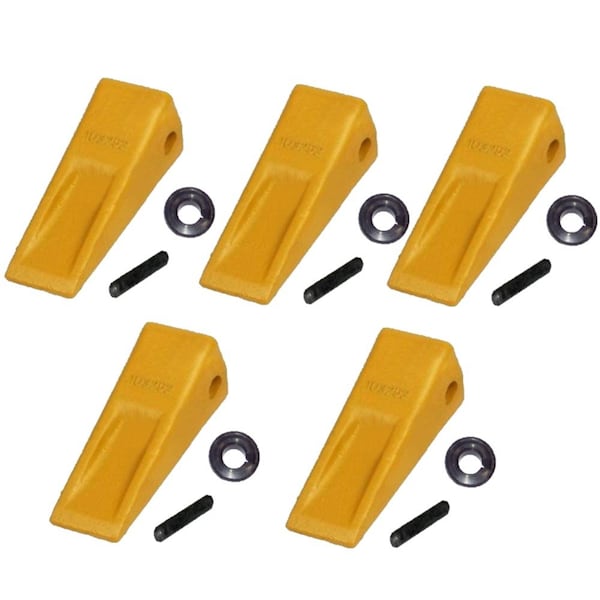 Aic Replacement Parts 5 Bucket Teeth 1U3252-Pins 8E6259-Retainers 836258 Fits Caterpillar J250 8E-6258-TOOTH&RETAINER - main